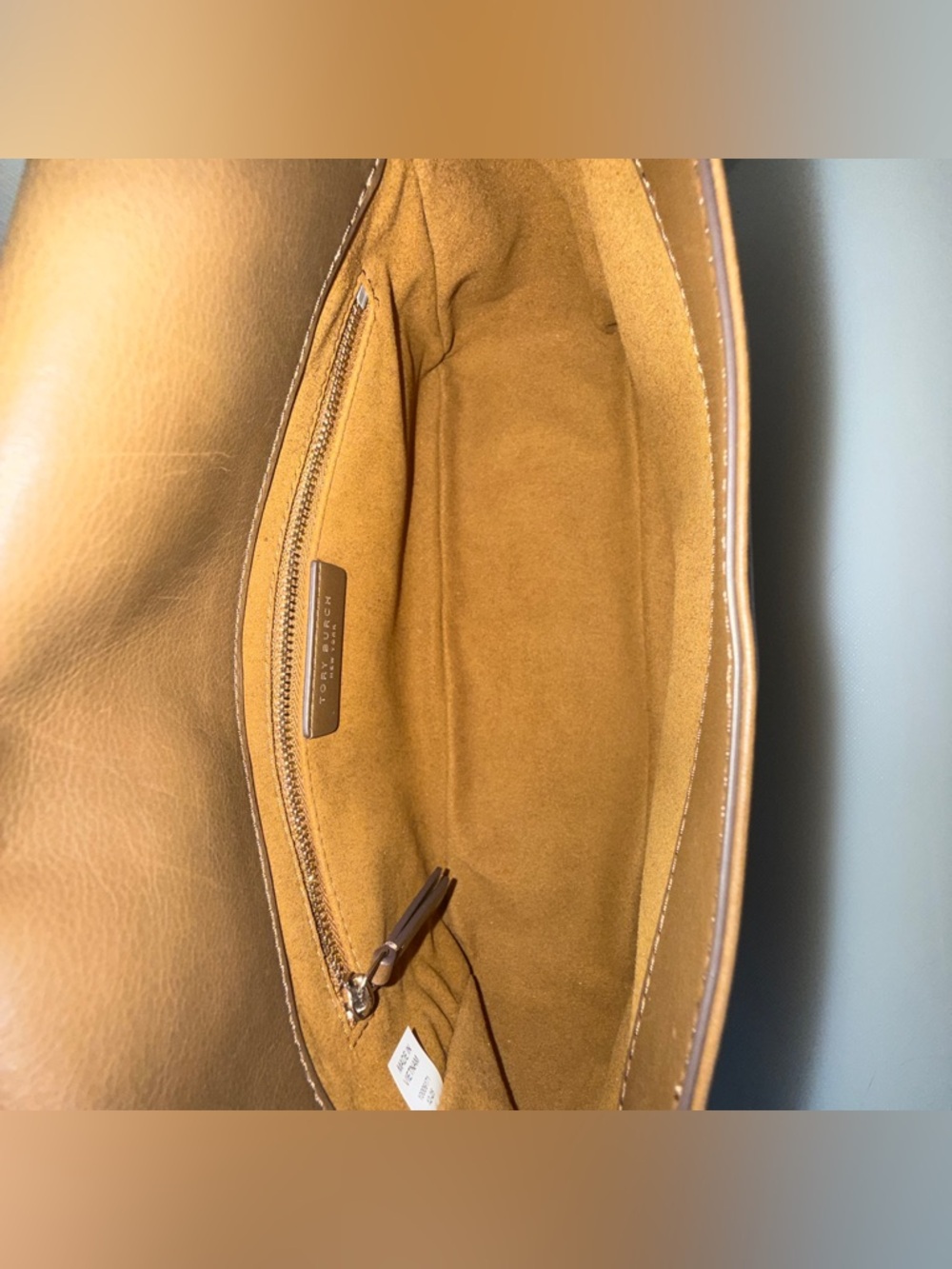 Tory Burch Charlie Shoulder Bag Medium - Malt Brown - Picture 12 of 14
